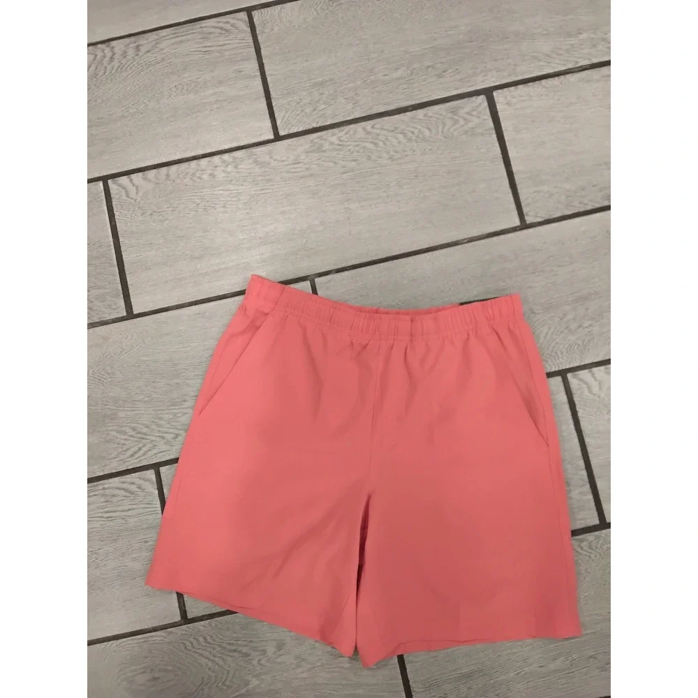 DSG Boys Agility Shorts Coral Pink Athletic Fit Kids Size Large 14-16 NWT